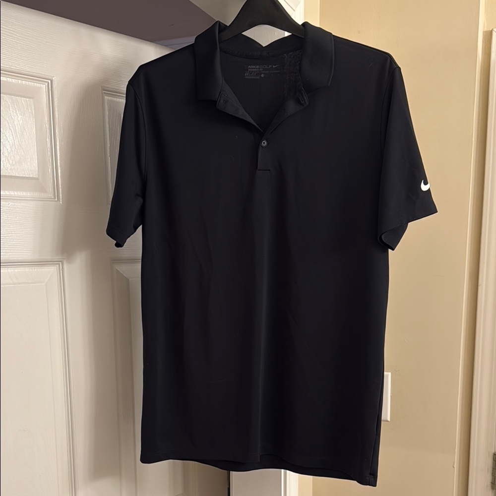 Black Nike Men's Polo Shirt